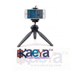 OkaeYa -Mini TriPod Universal YT-228 For Digital Camera & All Mobile Phones- Black